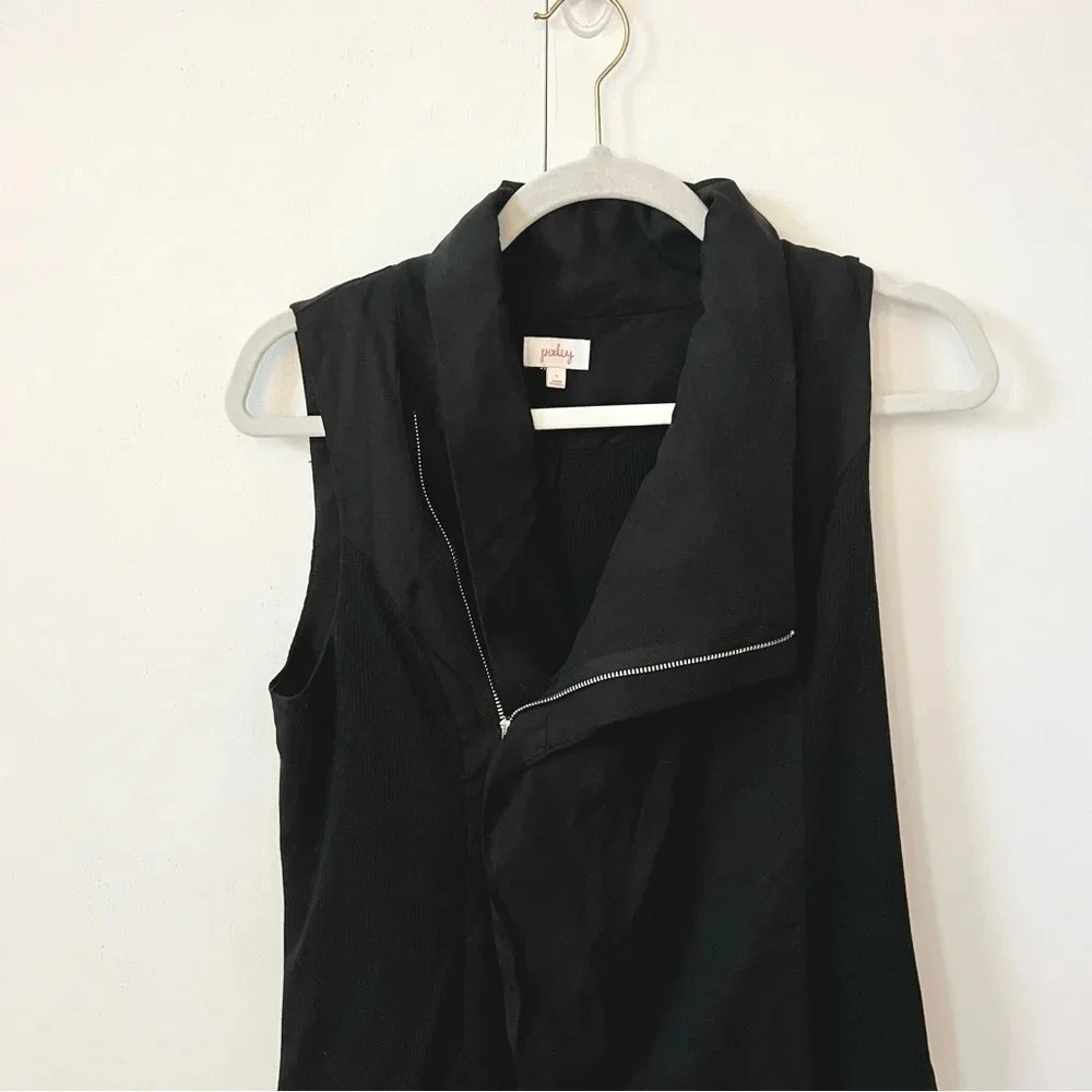 PIXLEY Malynn Asymmetrical Soft Motto Vest Woman’s Size S - Picture 4 of 11